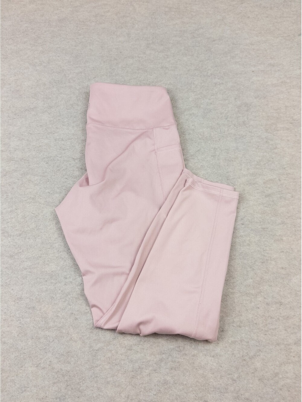 Adrienne Vittadini Sport Pink Capri Leggings with Side Pockets Size L